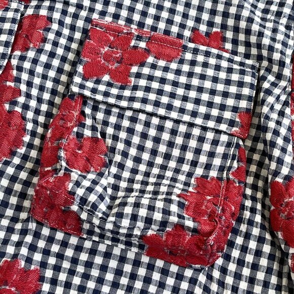 Fish & Kids Size 6-7 Flower Apron Dress - Picture 5 of 9